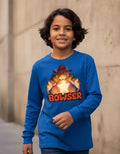 Polera Manga Larga Algodón Niños Bowser Pelicula