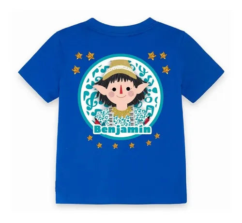 Polera Estampada Favio Duendes Mágicos Navidad Regalo