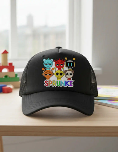 Jockey Gorro Niños Sprunki Roblox