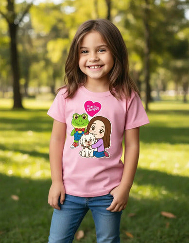 Polera Lara Campos Niñas 100% Algodón