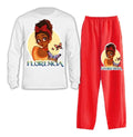 Pijama Largo Encanto Dolores Niñas Personalizado Algodon
