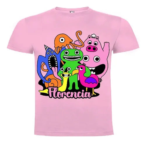 Polera Garten Of Banban Niños Personalizada Algodón 100%  D1