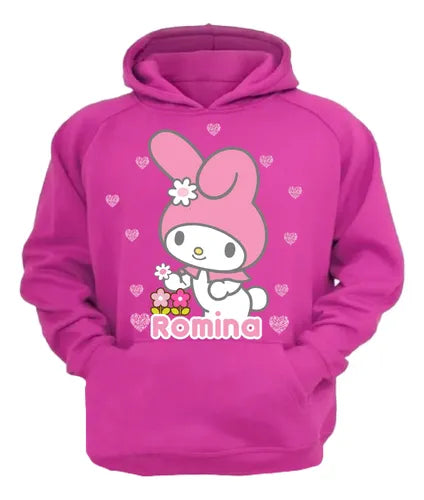 Polerón My Melody  Personalizado Algodón Niñas