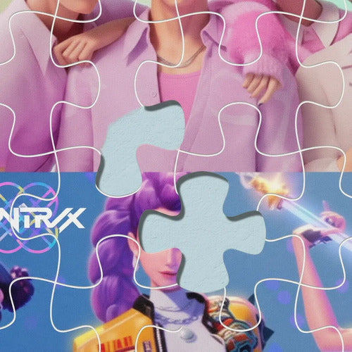 Puzzle Rompecabezas Huntrix Guerreras K Pop Y Saja Boys