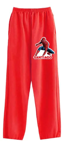 Pijama Largo Spiderman 100% Algodón Personalizado D1