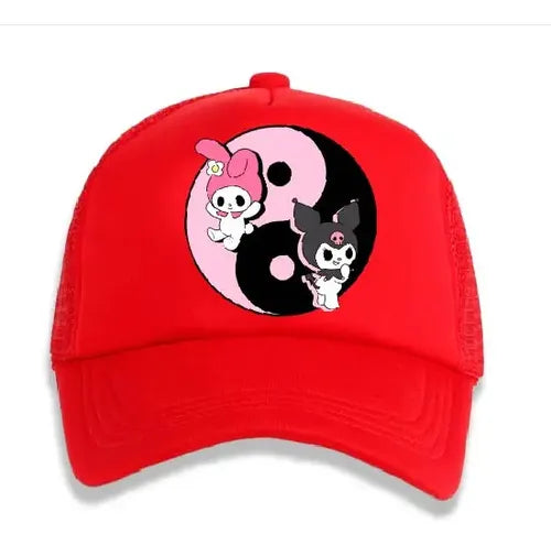 Jockey Gorro Niñas Kuromi My Melody Yin