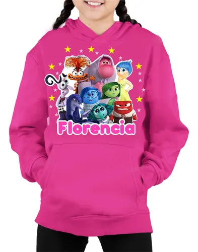 Polerón Intensamente 2 Pelicula Personalizado Niños Algodón