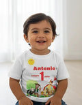 Polera Personalizada Niña/o Cumpleaños La Granja De Zenon