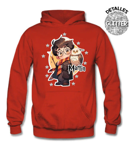 Buzo Harry Potter Niño Poleron Pantalon Personalizado