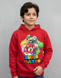 Polerón Mario Bros Amigos Niño Personalizado Algodón