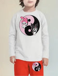 Pijama Largo Niñas Algodon My Melody Kuromi Ying Yang