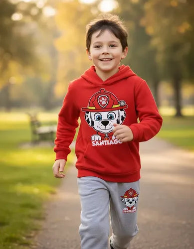 Buzo Marshall Paw Patrol Poleron Pantalon Personalizado Niño