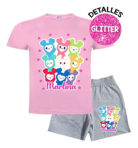 Pijama Twice K Pop Personalizado Niña Algodón