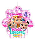 Vela De Cumpleaños Bebes Llorones Niña Personalizada