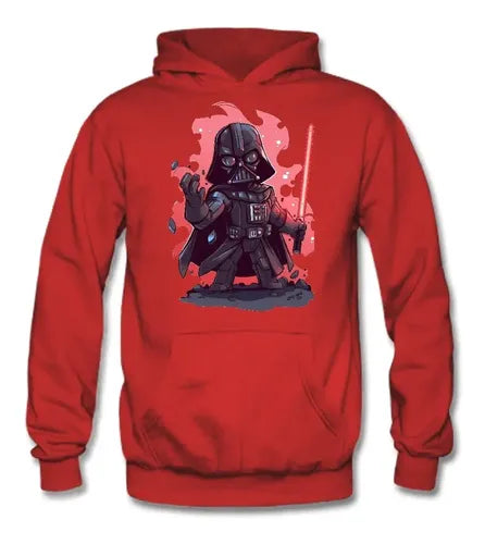 Polerón Canguro Algodón Niños Darth Vader Star Wars