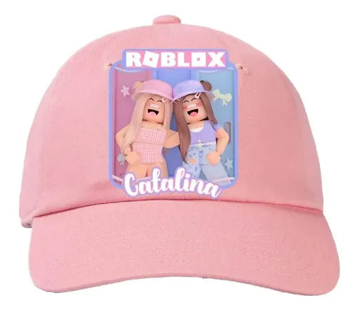 Jockey Roblox Niña Personalizado Rosa Talla Niños