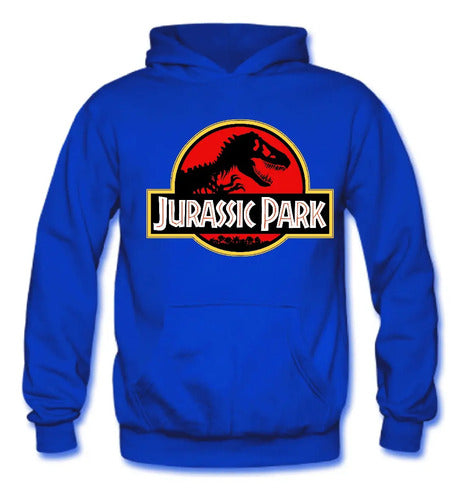 Polerón Canguro Algodón Niños Jurassic Park