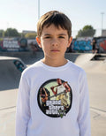 Camiseta Polar Manga Larga Polera Niño Gta V