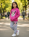 Buzo Minnie Pantalon Poleron Personalizado Niñas