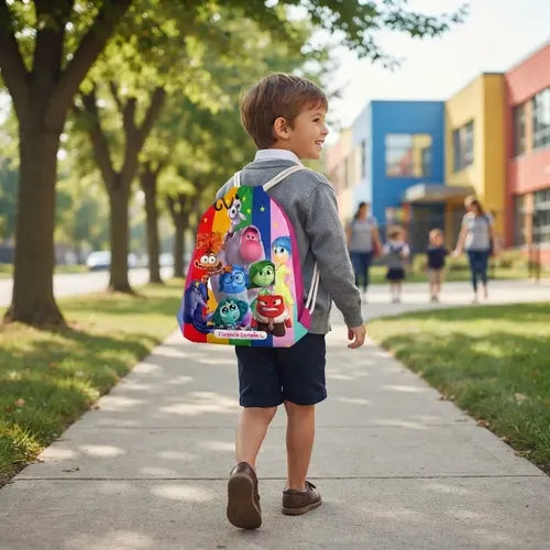 Mochila Intensamente 2 Bolsa Tela Jardin Infantil Colegio