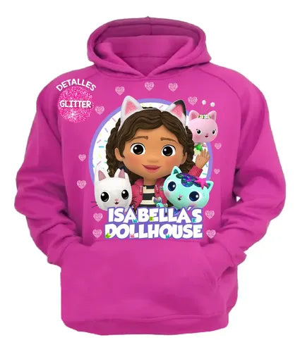 Buzo La Casa De Gabby Pantalon Poleron Personalizado Niñas