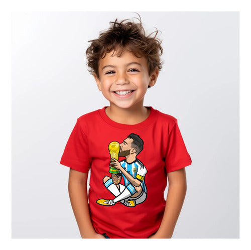 Polera Color Algodón 100% Niños Vegeta Dragon Ball