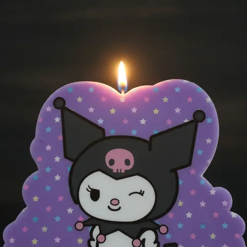 Vela De Cumpleaños Kuromi Personalizada