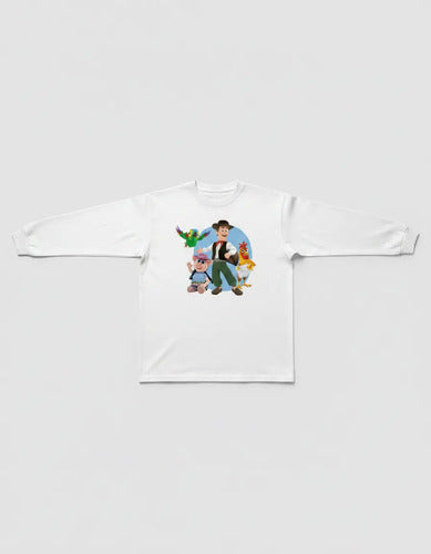 Camiseta Polar Manga Larga Polera Niño Zenon Granja Bartolit