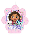 Vela De Cumpleaños La Casa De Gabby  Niñas Personalizada