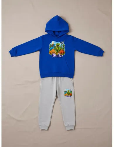 Buzo Dinosaurios Personalizado Conjunto Deportivo
