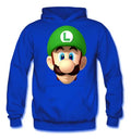 Polerón Canguro Algodón Niños Luigi Bros