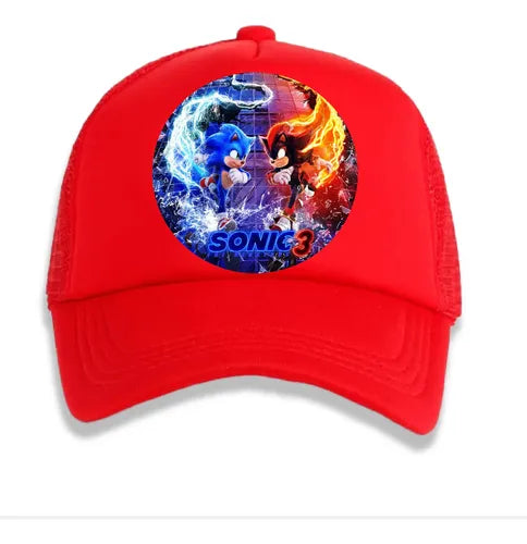 Jockey Gorro Niños Sonic 3 Pelicula Shadow