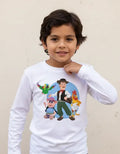 Camiseta Polar Manga Larga Polera Niño Zenon Granja Bartolit