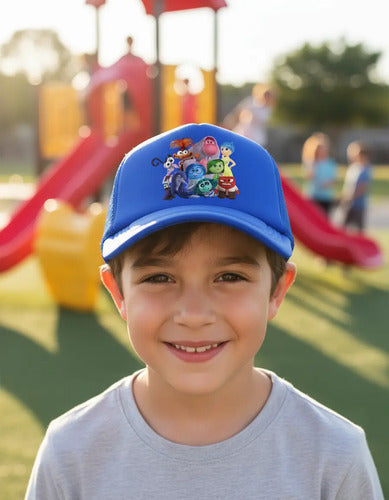 Jockey Gorro Niños Intensa Regalo Pelicula Mente