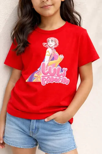 Polera Color Algodón 100% Niña Luli Pampin