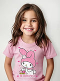Polera My Melody Niñas Personalizada Algodón 100%