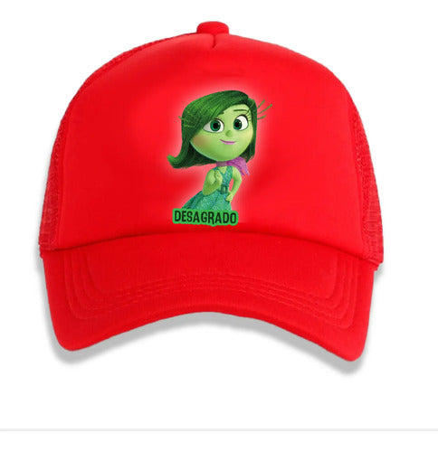 Jockey Gorro Niños Intensa Desagrado Regalo Pelicula Mente