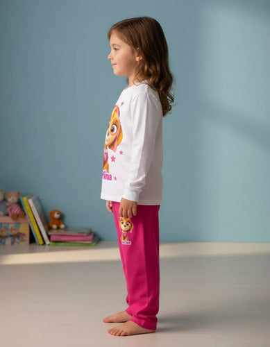 Pijama Largo Skye Paw Patrol 1 Personalizado Algodón