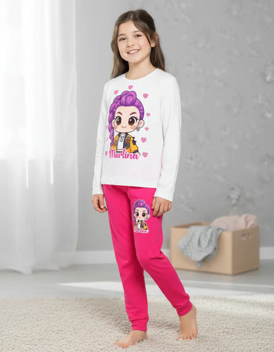 Pijama Largo Rumi Huntrix Demon Hunter K Pop Personalizado