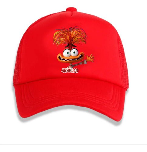 Jockey Gorro Niños Intensa Ansiedad Regalo Pelicula Mente