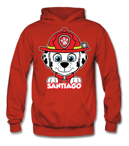 Buzo Marshall Paw Patrol Poleron Pantalon Personalizado Niño