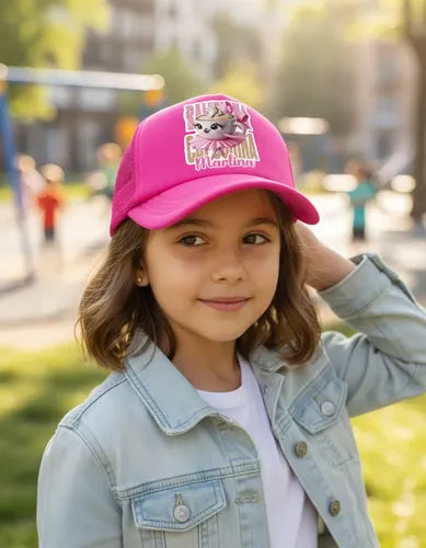 Jockey Ballerina Capuccina Niña Personalizado Ajustable Fucsia Talla Niños Liso
