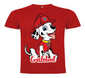 Polera Marshall Paw Patrol Personalizada Niños 2 100%algodón