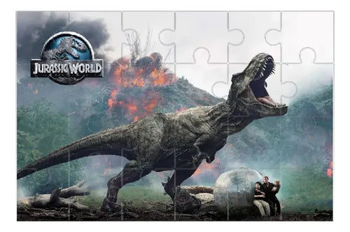 Puzzle Rompecabezas Jurassic World Trex Niños Regalo