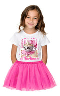 Disfraz Vestido Ballerina Capuccina Personalizado Polera + Tutú Niñas