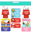Etiquetas Escolares Personalizadas Snoopy