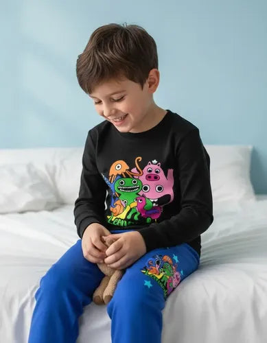 Pijama Largo Garten Of Banban Niños Algodón Personalizado