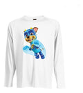 Camiseta Polar Manga Larga Polera Niño Chase Mighty Paw