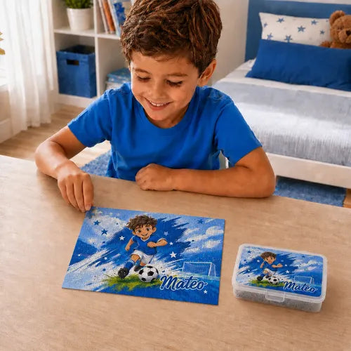 Puzzle Rompecabezas Personalizado Futbol Nombre
