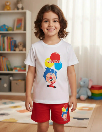 Pijama Plim Plim Personalizado Niños Y Niñas 100% Algodón